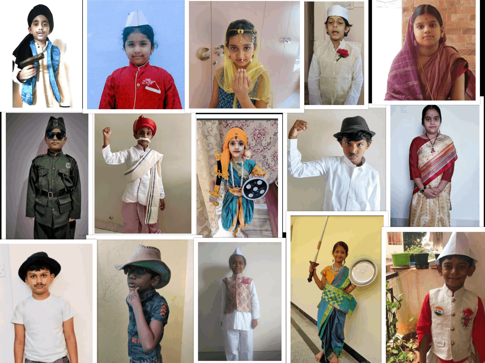 Freedom fighters fancy dress for boy best sale