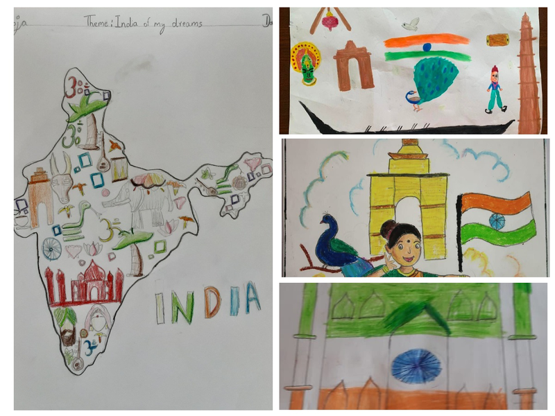 Drawing & Colouring Online Competition for Grade 5 | Vydehi School